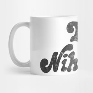 I Heart Nihilism // Vintage-Look Faded Typography Gift Mug